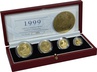 1999 Proof Britannia Gold 4-Coin Set Boxed