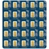 25 x 1g Gold Bar PAMP Lady Fortuna Multigram Minted