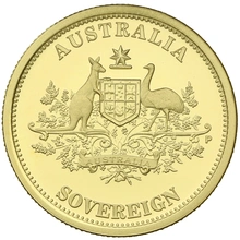2011 Australian Proof Gold Sovereign Boxed