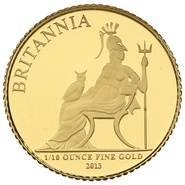 2013 Proof 1/10oz Gold Britannia Coin