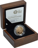 2008 Gold Proof Sovereign Boxed