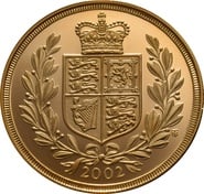 2002 Proof £2 Coin Gold Double Sovereign