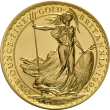 1992 Gold Britannia Coin 1oz