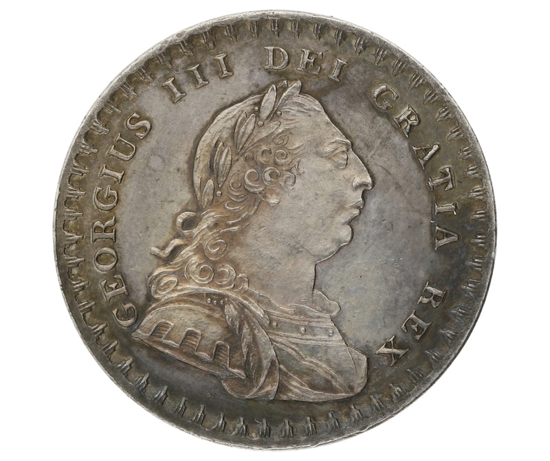 1811 Silver Shilling and Six Pence Token