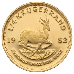 1982 Proof 1/4oz Krugerrand Gold Coin