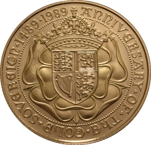 1989 Proof £2 Coin Gold Double Sovereign NGC PF70