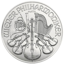 2022 Austrian Philharmonic Platinum Coin 1oz 