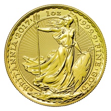 2017 Gold Britannia Coin 30th Anniversary 1oz