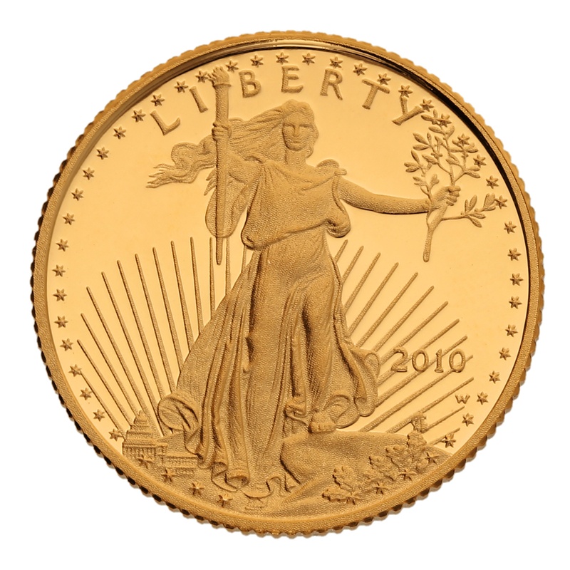 2010 Proof Tenth Ounce Eagle Gold Coin