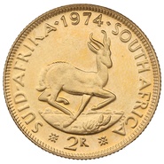 1974 2R 2 Rand coin South Africa