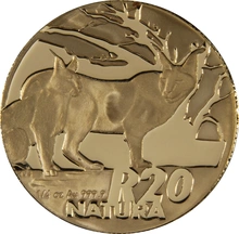 2004 1/4oz Natura Lynx Gold Proof Coin Boxed