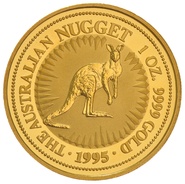 1995 1oz Gold Australian Nugget