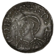 1050-1053 Edward the Confessor Silver Penny Expanding Cross Type Stamford Harcin