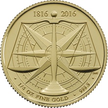 2016 Royal Mint Gold Standard Quarter Ounce £25 coin