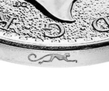 2016 1oz Silver Britannia Coin Lunar Edge Year of the Monkey