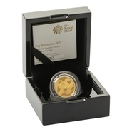 2020 1/4oz James Bond - Pay Attention 007 Proof Gold Coin Boxed