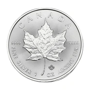 2021 Canadian Silver Maple Leaf Coin 1oz