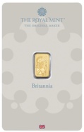 Britannia 1 Gram Minted Gold Bar
