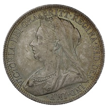 1900 Florin Silver Coin Queen Victoria