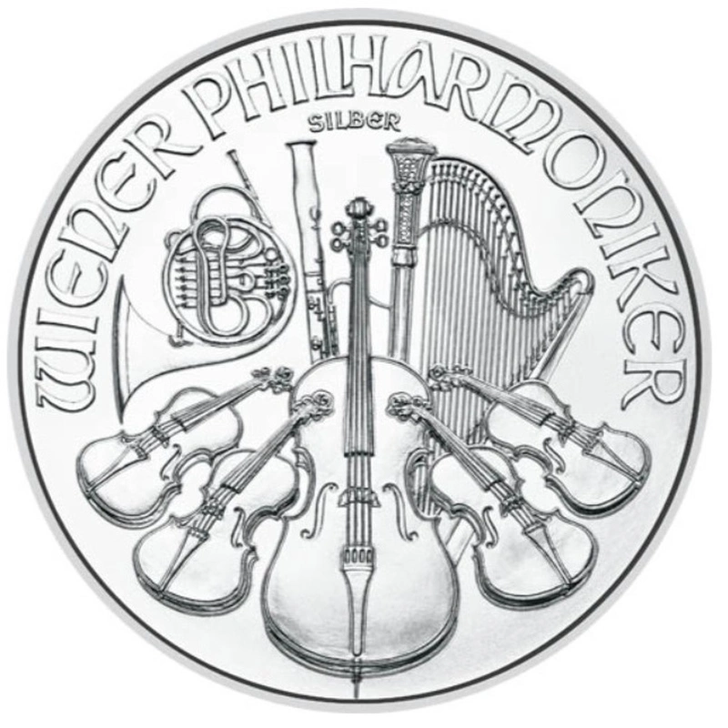 2026 Austrian Philharmonic Silver Coin 1oz