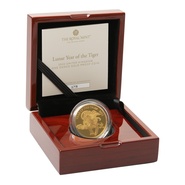 2022 Royal Mint 1oz Year of the Tiger Proof Gold Coin Boxed