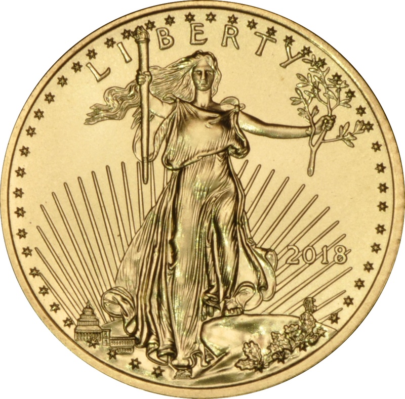 2018 1/4oz American Eagle Gold Coin