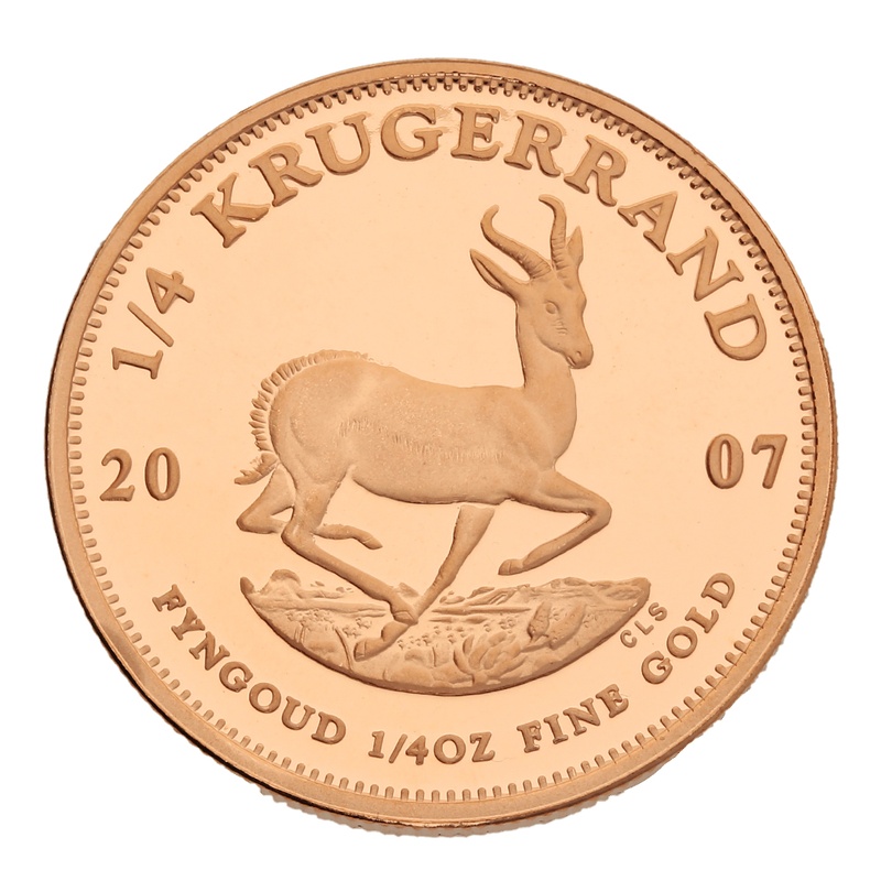 2007 Proof 1/4oz Krugerrand Gold Coin