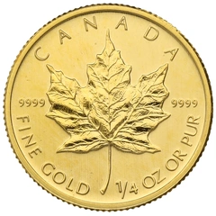 2010 1/4oz Canadian Maple Leaf Gold Coin