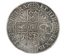 1663 Charles II Crown - Fine or better
