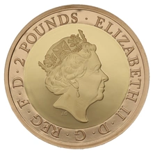2018 Proof £2 Gold Coin RAF Centenary F-35 Lightning II Boxed
