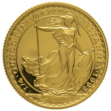 1995 Proof 1/4oz Gold Britannia Coin