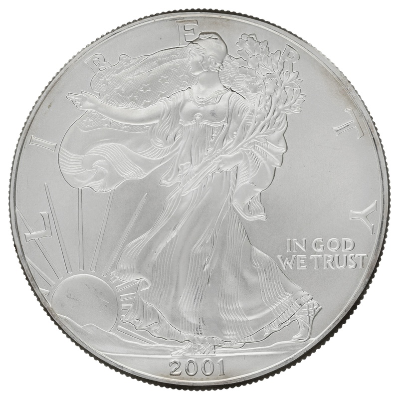 2001 American Silver Eagle Coin 1oz