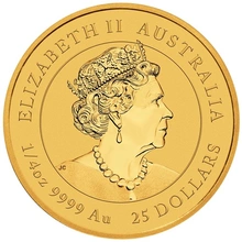 2023 Year of the Rabbit Gold Coin 1/4oz Perth Mint Australian Lunar Series