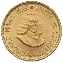 1963 R2 Gold Coin 2 Rand South Africa