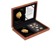 Gold Proof 2015 Fifth Circulating UK Coinage Portrait Set Boxed