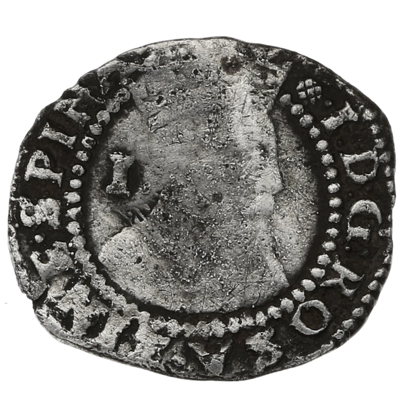 1603-1604 James I Silver Penny Hammered mm Thistle