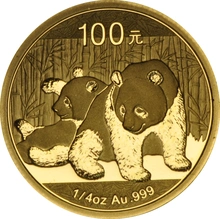 2010 1/4oz Chinese Panda Gold Coin