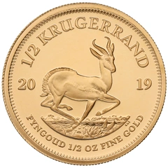 2019 Proof 1/2oz Krugerrand Gold Coin