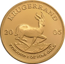 2005 Proof Krugerrand Gold Coin 4 Coin Set Boxed