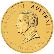 2024 1/2oz Australian Kangaroo Gold Nugget Coin