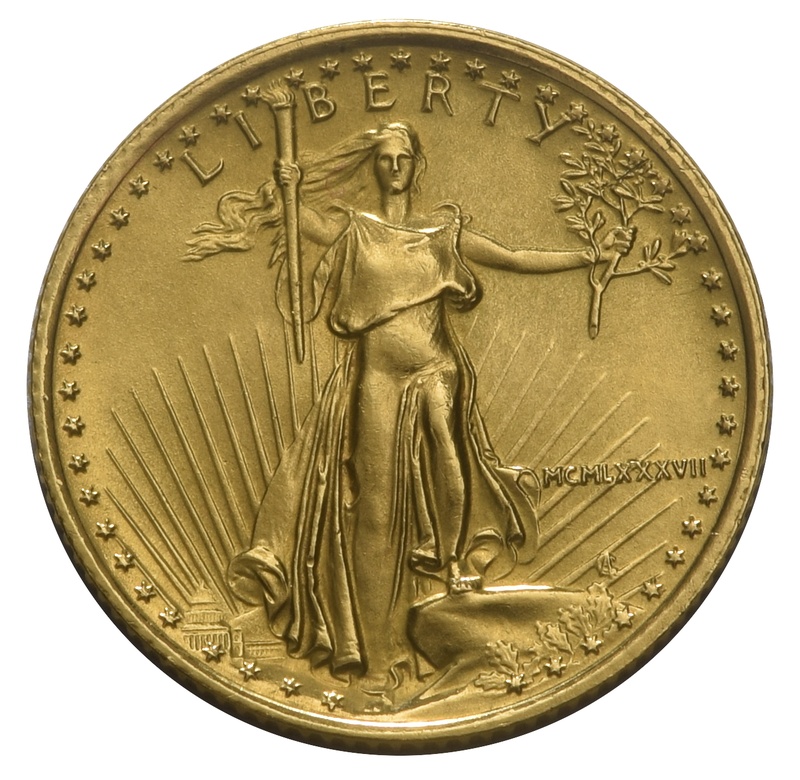 1987 1/10oz American Eagle Gold Coin MCMLXXXVII