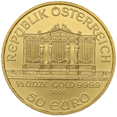 2007 1/2oz Austrian Gold Philharmonic Coin