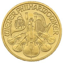2003 1/10oz Austrian Gold Philharmonic Coin