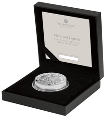 2023 Proof King Arthur Silver Coin Myths & Legends 2oz Boxed