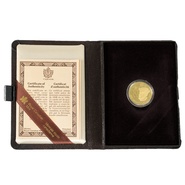 Canadian 1984 $100 1/2oz Proof Gold Coin Jaques Cartier Boxed