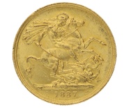 1887 Double Sovereign