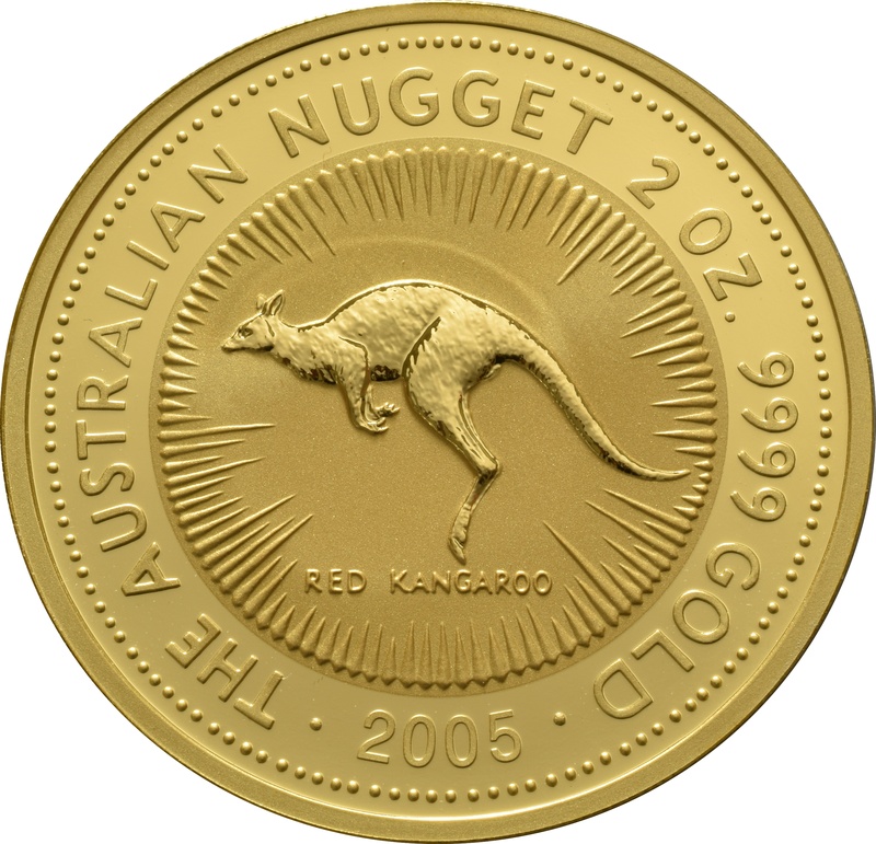 2005 2oz Gold Australian Nugget