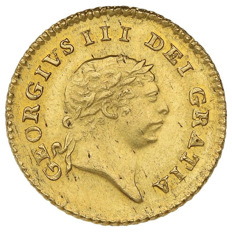 1809 1/3 Guinea Gold Coin George III
