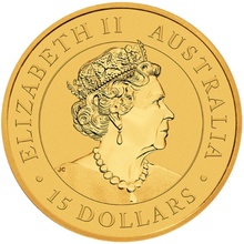 2021 1/10oz Australian Kangaroo Gold Nugget Coin