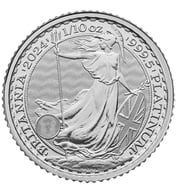 2024 1/10oz Platinum Britannia Coin